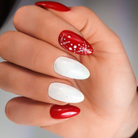 027 Intense Red - UV Nagellack 7 ml Semilac 2