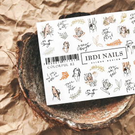 IBDI NAILS COLORFUL 82