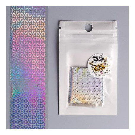 WÜRFEL - Nailart Folie Holographisch 1469 ZooNail
