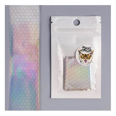KREISE - Nailart Folie Holographisch ZooNail