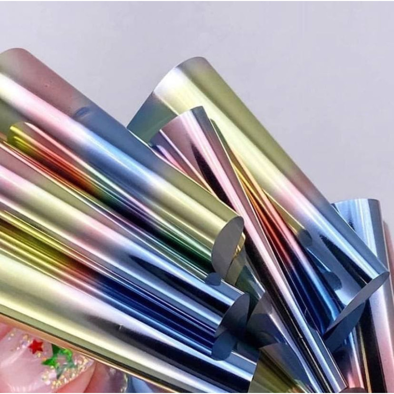 RAINBOW - Nailart Folie 1577 ZooNail-NAILART FOLIE-Double Beauty Shop