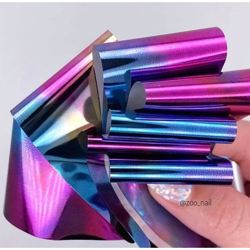 RAINBOW - Nailart Folie 1579 ZooNail-NAILART FOLIE-Double Beauty Shop