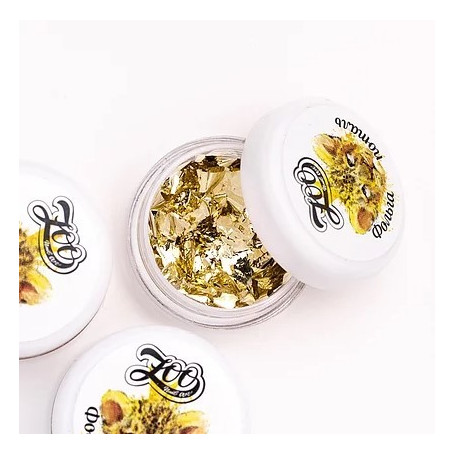 GOLDENE LICHT - PIGMENT FLAKES (0,5g) ZooNail