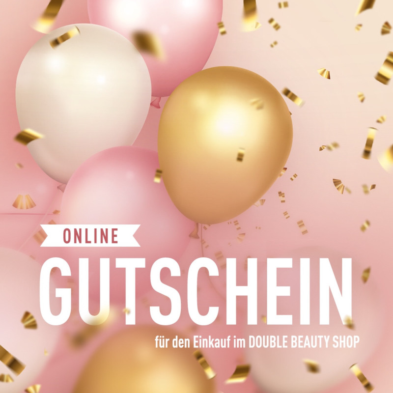 GUTSCHEIN 50€ für den Einkauf bei Double Beauty Shop