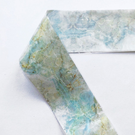 Nailart Folie Weiße Marmor