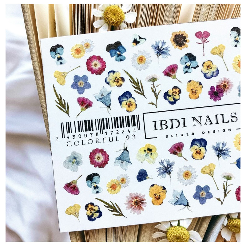 IBDI NAILS COLORFUL 93