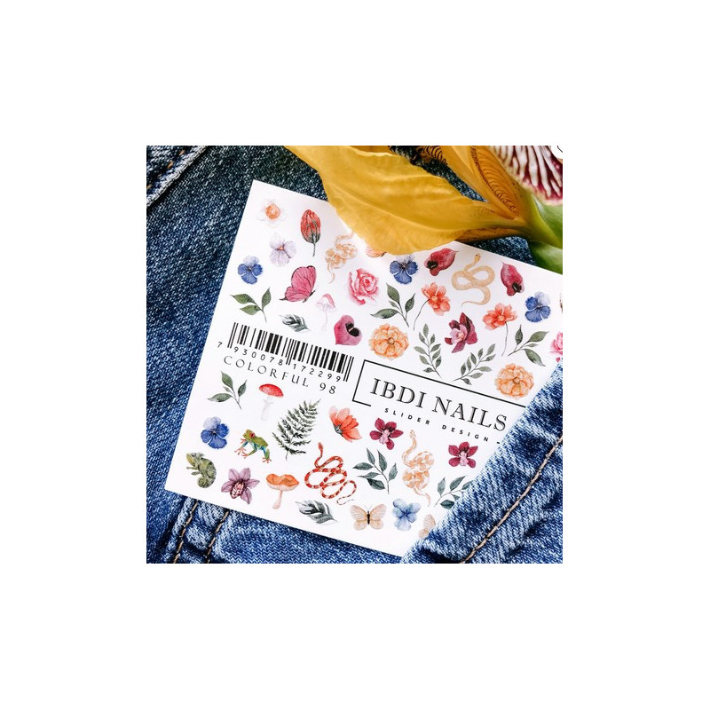 IBDI NAILS COLORFUL 98