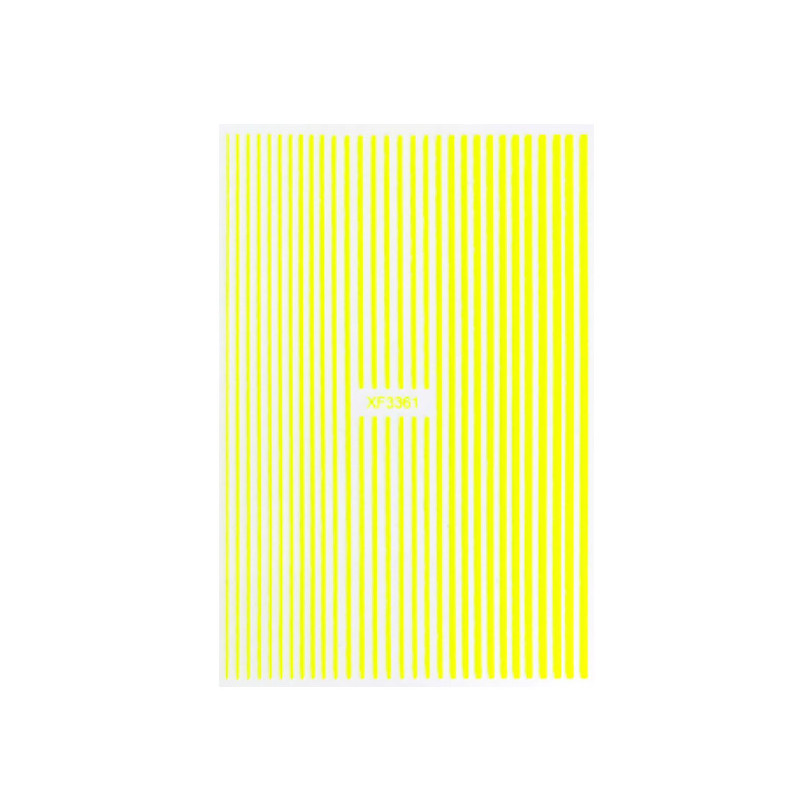 STRIPES YELLOW NEON