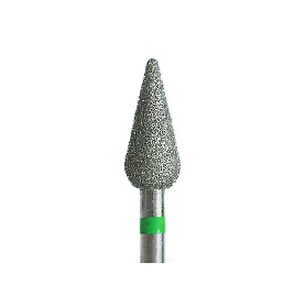 Birne 5,0mm grün Bit für Nagelhaut SISTEMA