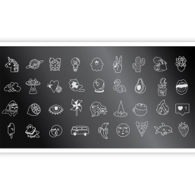 Schablone ECHO GIRL POWER 2 SPEKTR