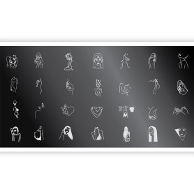 Schablone ECHO GIRL POWER 4 SPEKTR