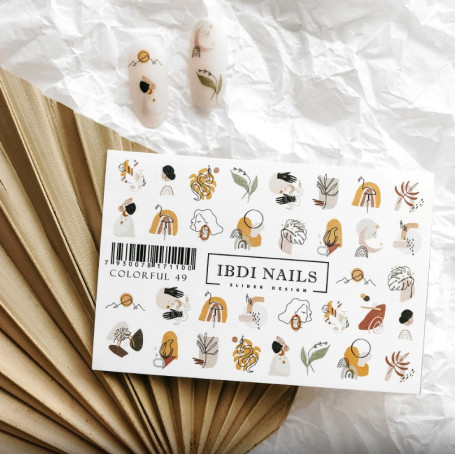 IBDI NAILS COLORFUL 49