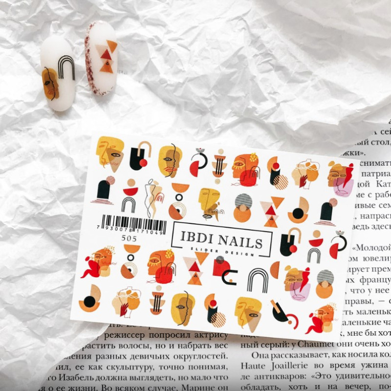 IBDI NAILS 505-SLIDERS/WRAPS-Double Beauty Shop