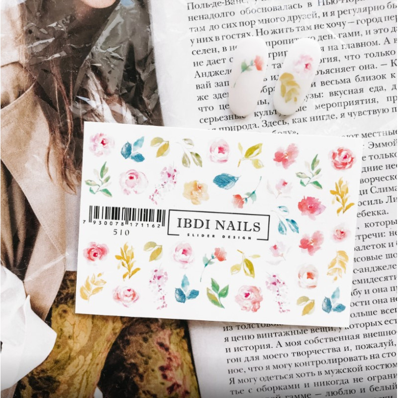 IBDI NAILS 510-SLIDERS/WRAPS-Double Beauty Shop