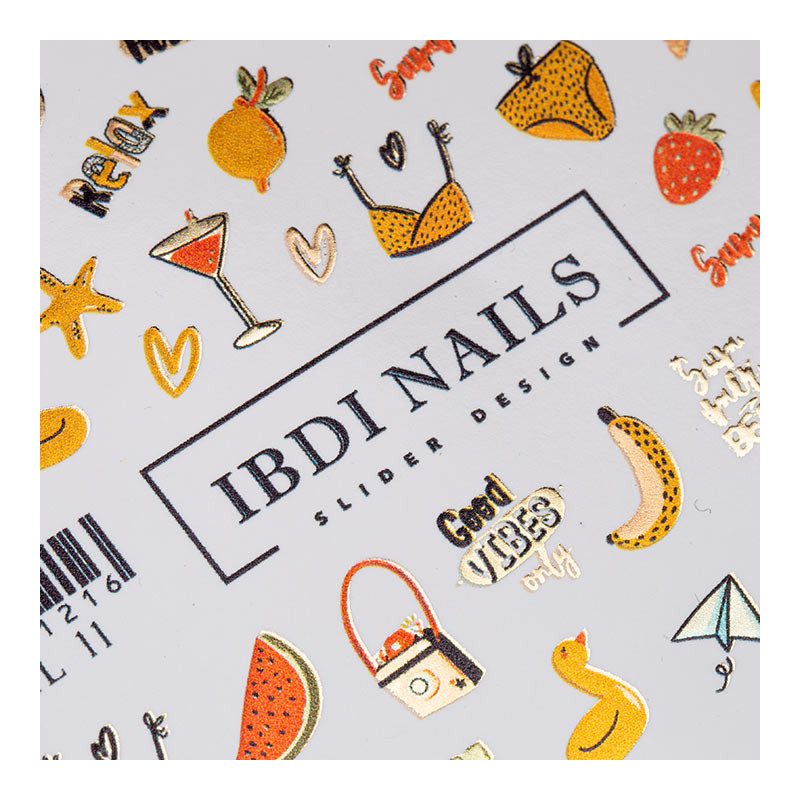 IBDI NAILS AIR FOIL 11-SLIDERS/WRAPS-Double Beauty Shop