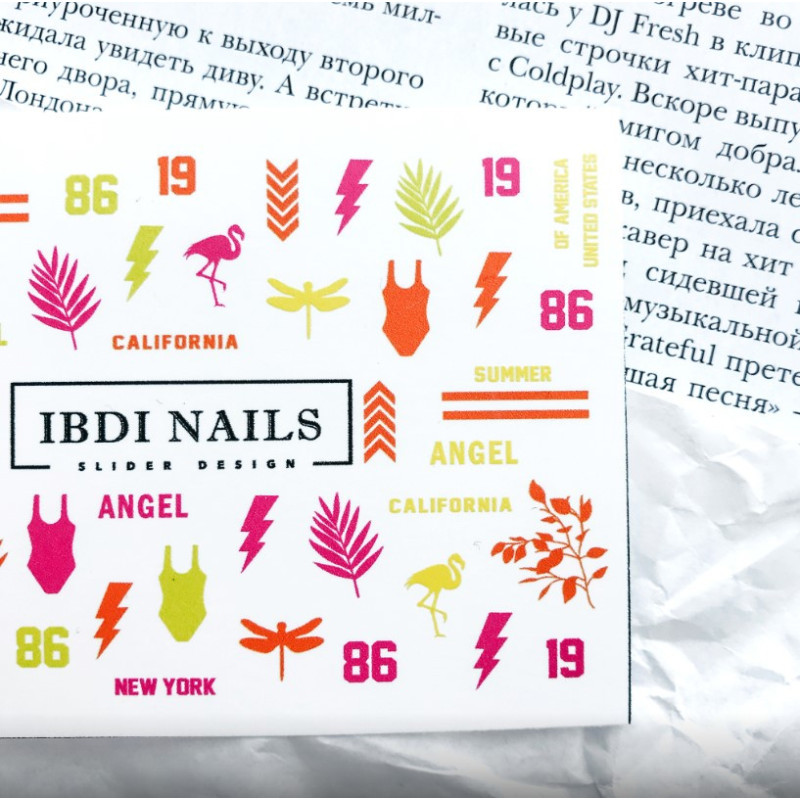 IBDI NAILS COLORFUL 55