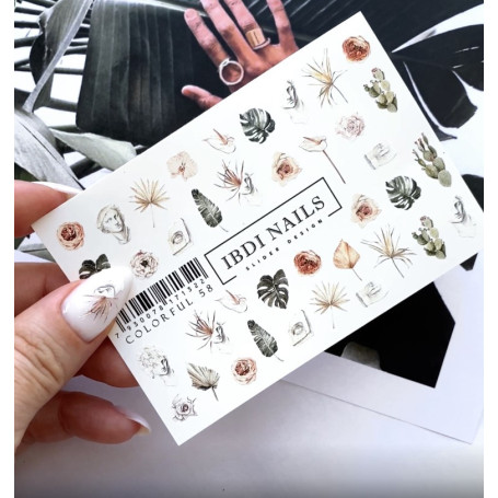 IBDI NAILS COLORFUL 58