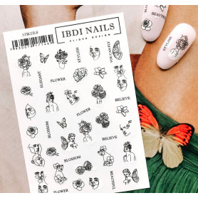 IBDI NAILS STIKER 08 2