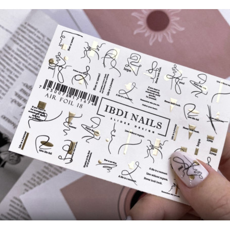 IBDI NAILS AIR FOIL 18