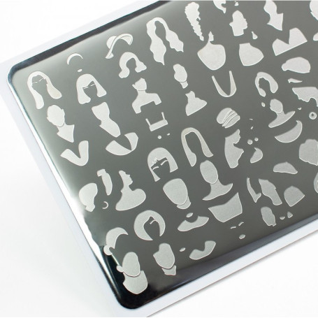 Schablone Girls 2 Lesly