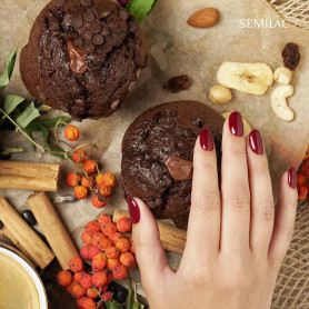 404 BLACK BEANS MUFFIN - UV Nagellack 7ml Semilac 2