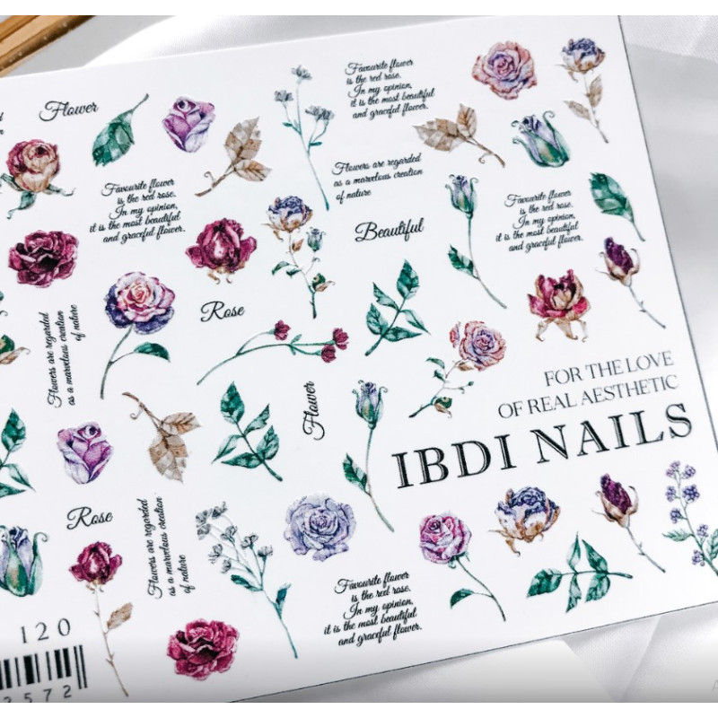 IBDI NAILS COLORFUL 120