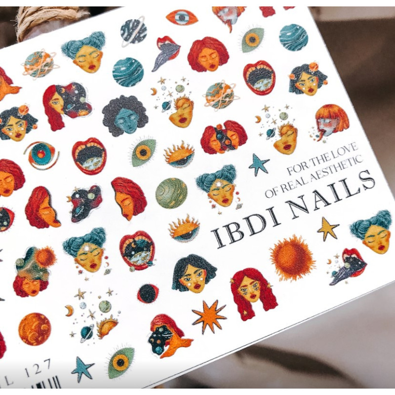 IBDI NAILS COLORFUL 127