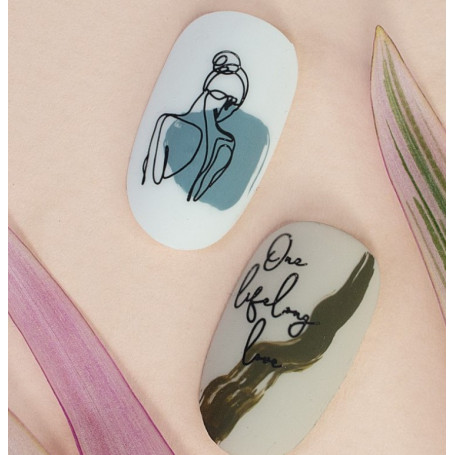 Schablone Naked Lesly