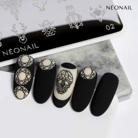 Stamping Schablone 02 Neonail