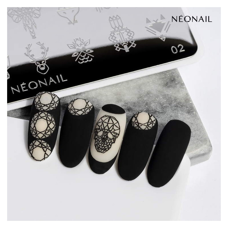Stamping Schablone 02 Neonail