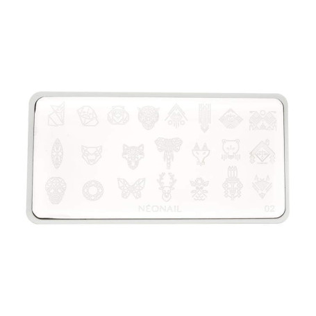 Stamping Schablone 02 Neonail