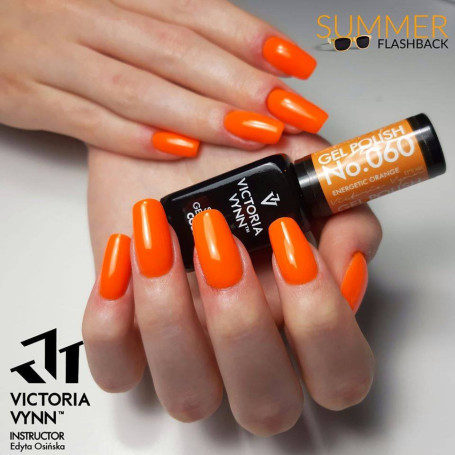 060 Energetic Orange Gel polish 8ml VICTORIA VYNN