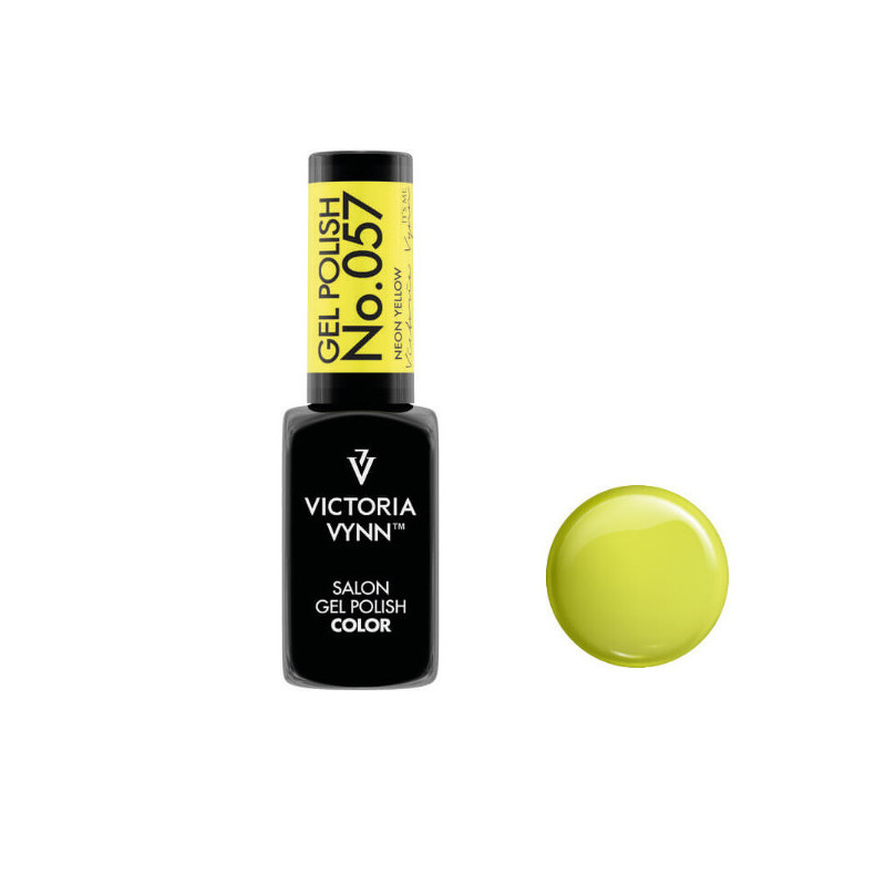 057 Neon Yellow Gel polish 8ml VICTORIA VYNN