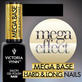 CLEAR — Mega Base (Rubber Base coat)  8-15 ml VICTORIA VYNN 2