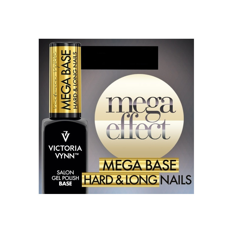 CLEAR — Mega Base (Rubber Base coat)  8-15 ml VICTORIA VYNN-Online-Shop-Double Beauty Shop