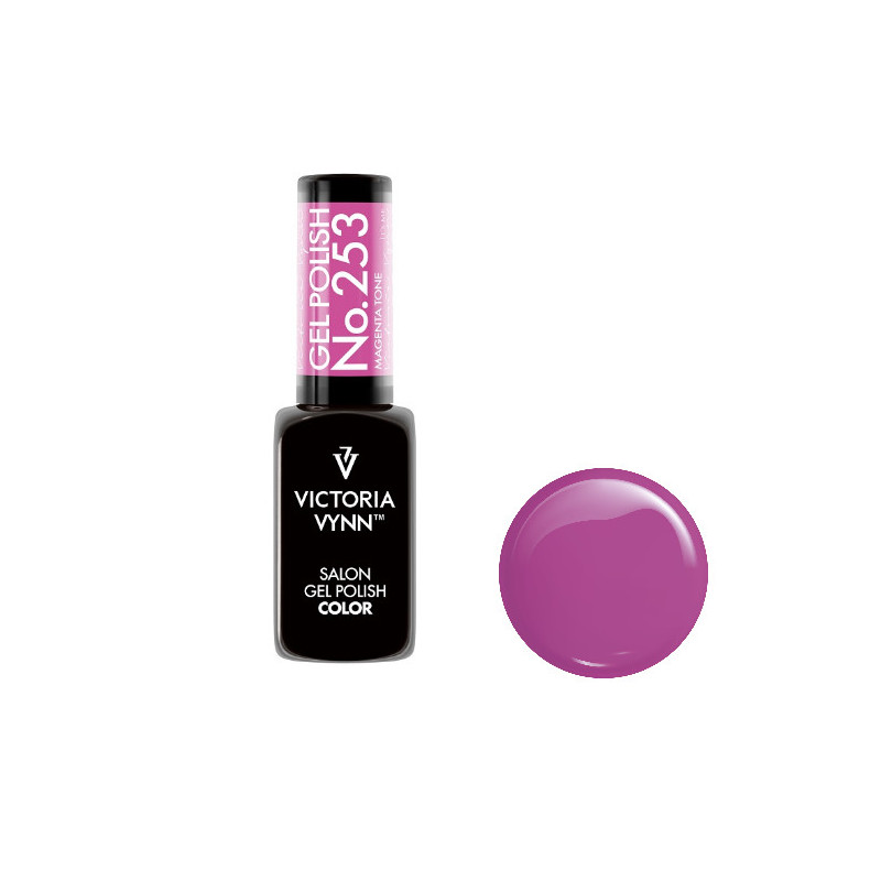 253 Magenta Tone Gel polish 8ml VICTORIA VYNN