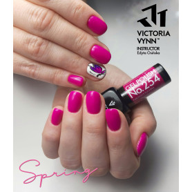 254 Fabulous Fuchsia Gel polish 8ml VICTORIA VYNN 2