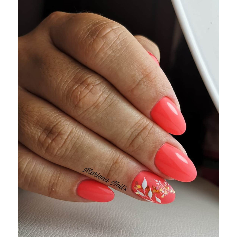 124 Shocking Coral — Gel polish Pure Creamy 8ml VICTORIA VYNN-Online-Shop-Double Beauty Shop