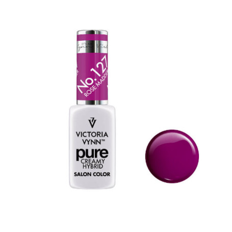 127 Rose Madder — Gel polish Pure Creamy 8ml VICTORIA VYNN