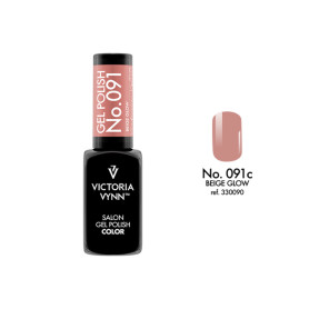 091 Biege Glow Gel polish 8ml VICTORIA VYNN 2