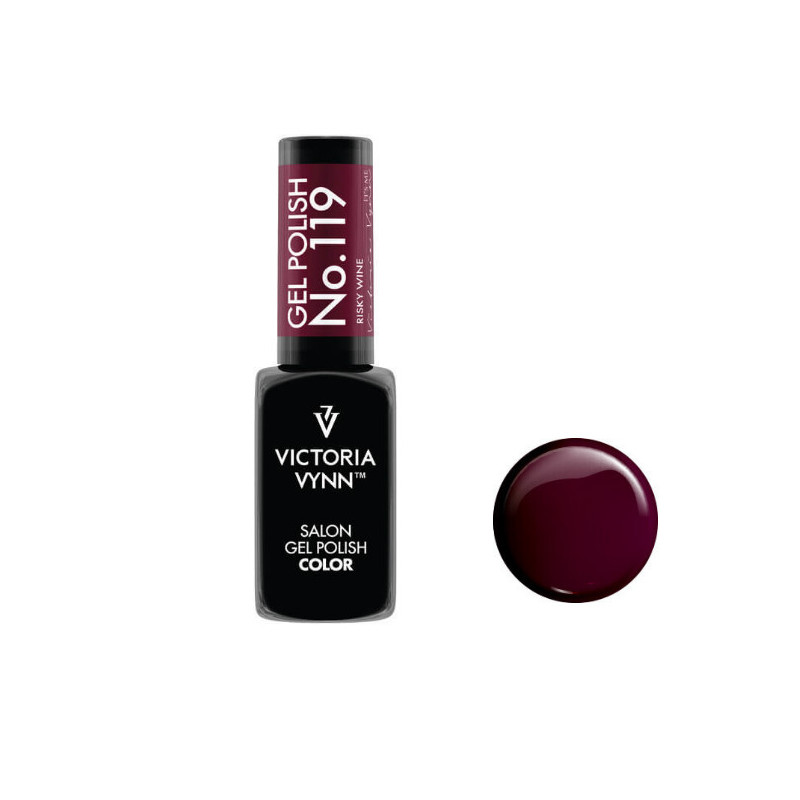 119 Risky Wine Gel polish 8ml VICTORIA VYNN