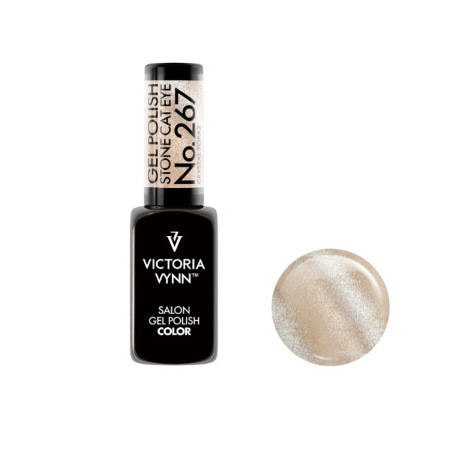 267 Crystal Topaz Stone Cat Eye Gel polish 8ml VICTORIA VYNN