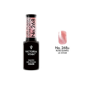 268 Rose Quartz Stone Cat Eye Gel polish 8ml VICTORIA VYNN 2