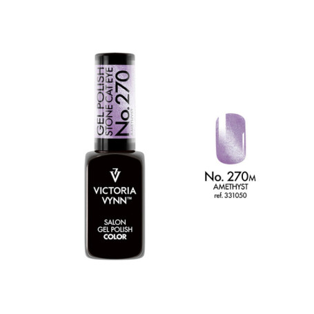270 Amethyst Stone Cat Eye Gel polish 8ml VICTORIA VYNN