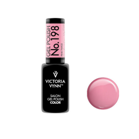 198 Pink Twice Gel polish 8ml VICTORIA VYNN