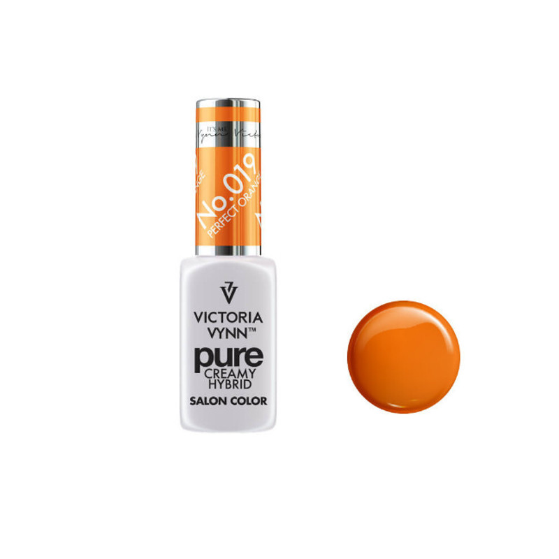 019 Perfect Orange — Gel polish Pure Creamy 8ml VICTORIA VYNN