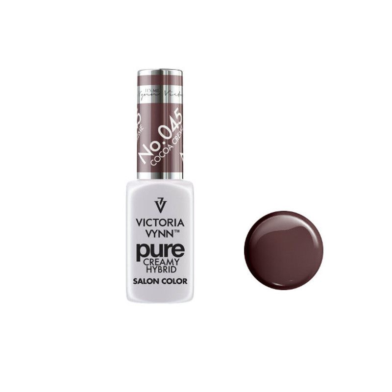 045 Cocoa Creme — Gel polish Pure Creamy 8ml VICTORIA VYNN