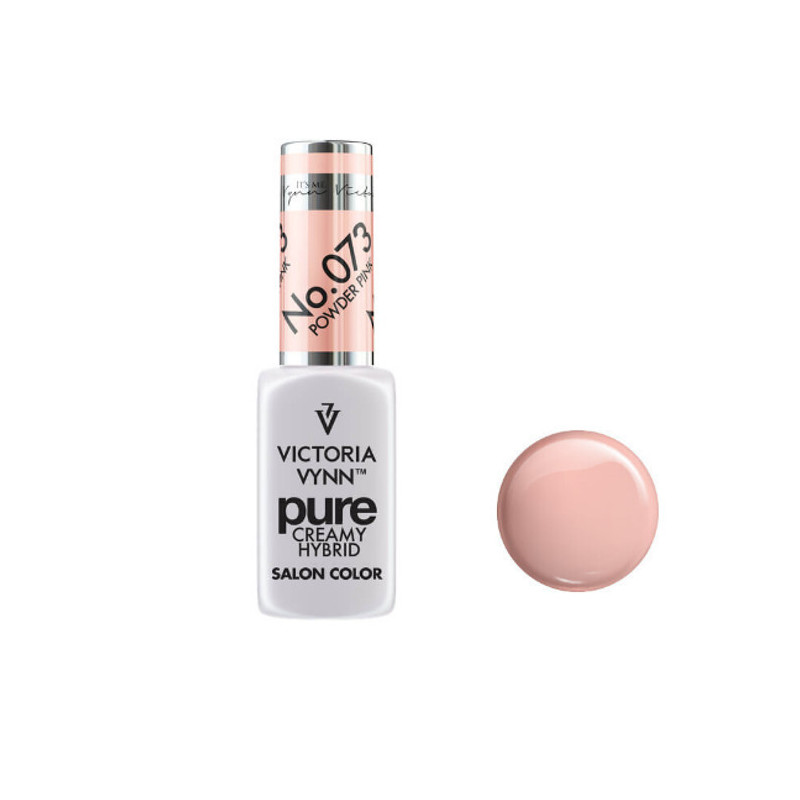 073 Powder Pink — Gel polish Pure Creamy 8ml VICTORIA VYNN