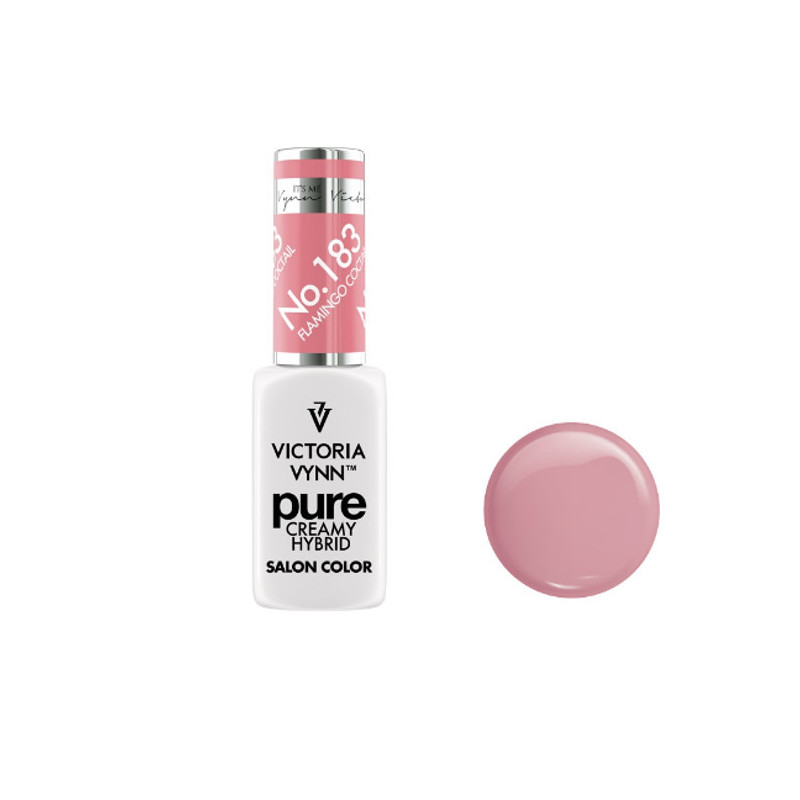 183 Flamingo Coctail — Gel polish Pure Creamy 8ml VICTORIA VYNN-Online-Shop-Double Beauty Shop
