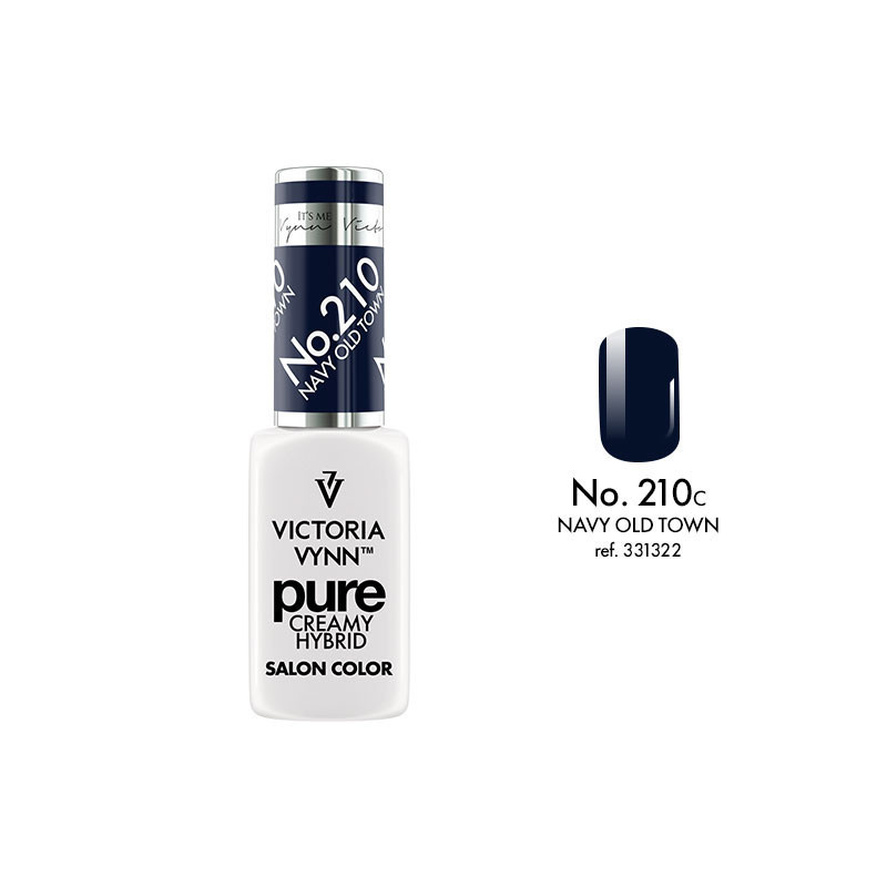 210 Navy Old Town — Gel polish Pure Creamy 8ml VICTORIA VYNN